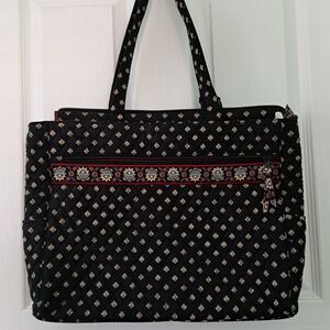 Vera Bradley Metropolitan Large Floral Tote